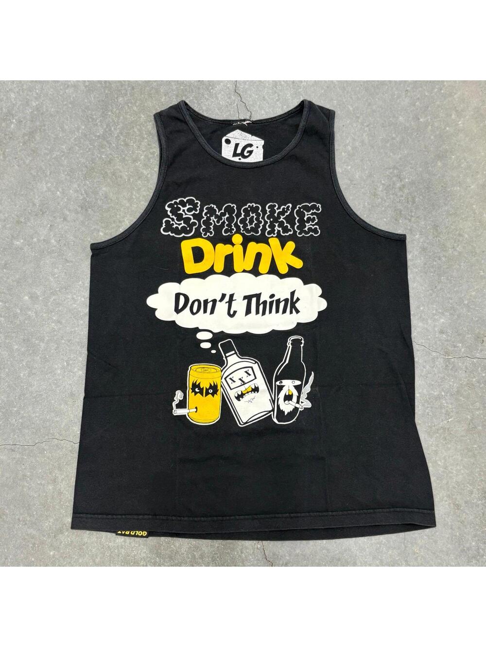 Gold Rat Tooth Smoke Drink Tank